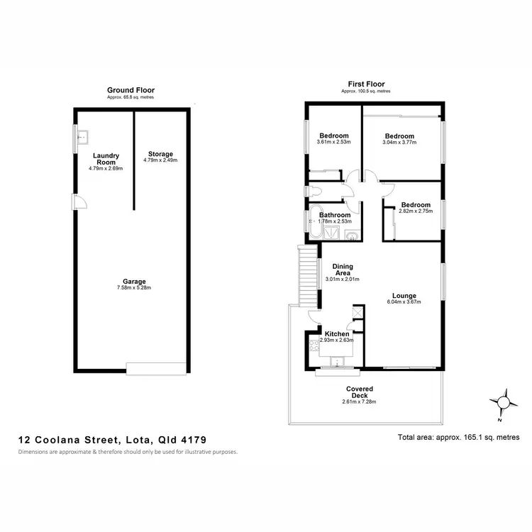 Floorplan of Homely house listing, 12 Coolana Street, Lota QLD 4179