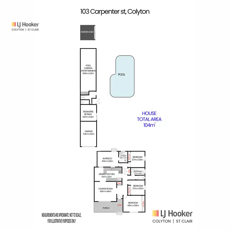 Floorplan of Homely house listing, 103 Carpenter Street, Colyton NSW 2760