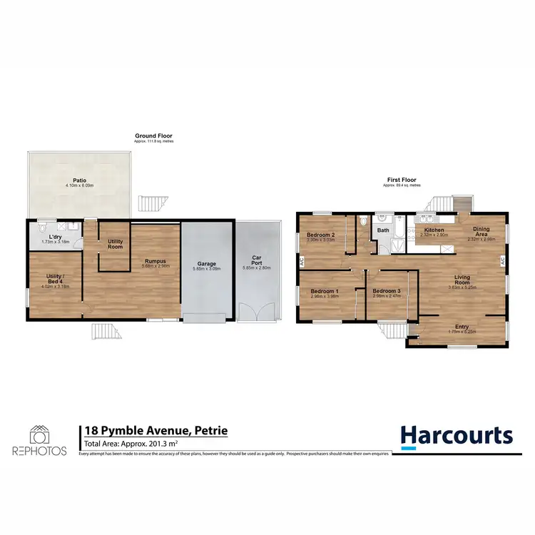 Floorplan of Homely house listing, 18 Pymble Avenue, Petrie QLD 4502