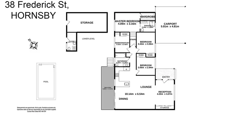 Floorplan of Homely house listing, 38 Frederick Street, Hornsby NSW 2077