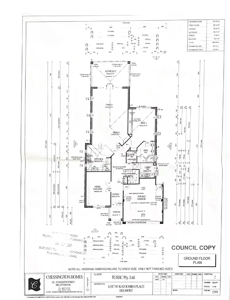 Floorplan of Homely house listing, 8 Katoomba Place, Belmont WA 6104