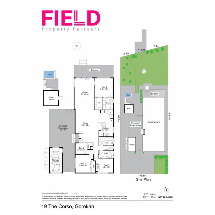 Floorplan of Homely house listing, 19 The Corso, Gorokan NSW 2263