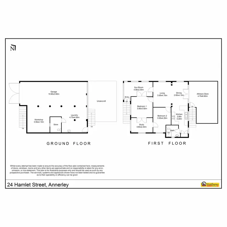 Floorplan of Homely house listing, 24 Hamlet Street, Annerley QLD 4103