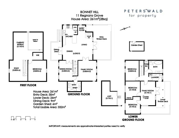 Floorplan of Homely house listing, 11 Regnans Grove, Bonnet Hill TAS 7053