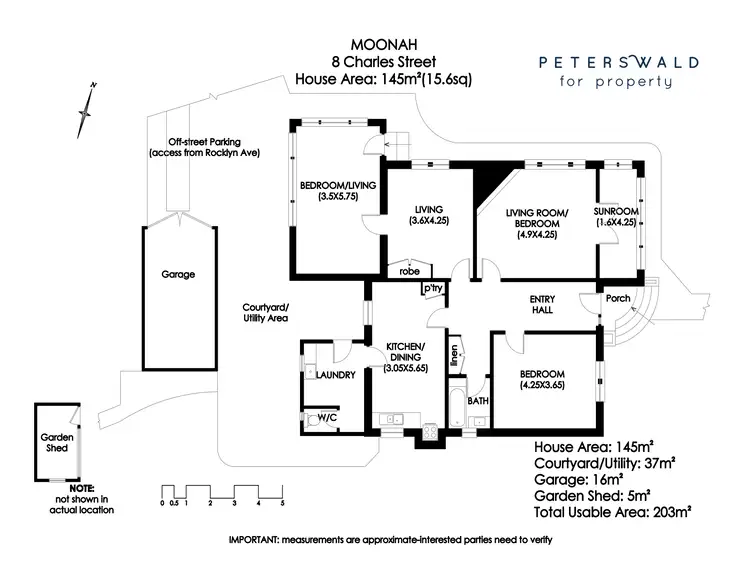 Floorplan of Homely house listing, 8 Charles Street, Moonah TAS 7009