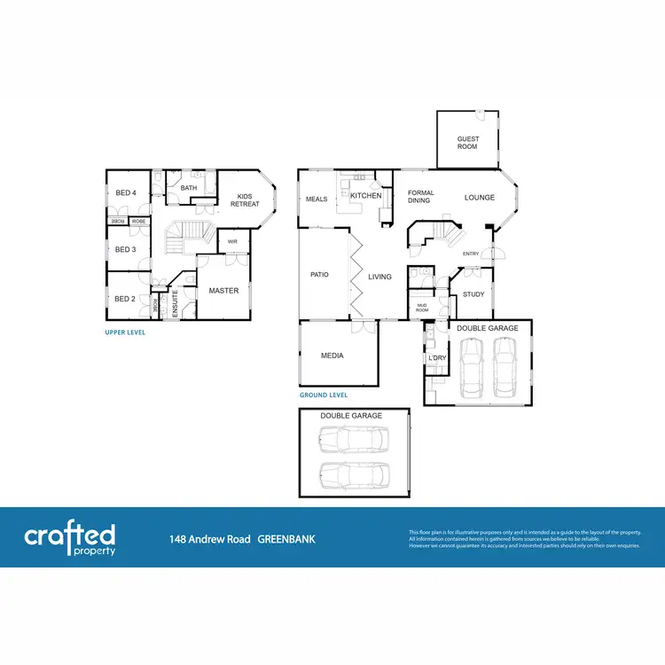 Floorplan of Homely house listing, 148 Andrew Road, Greenbank QLD 4124