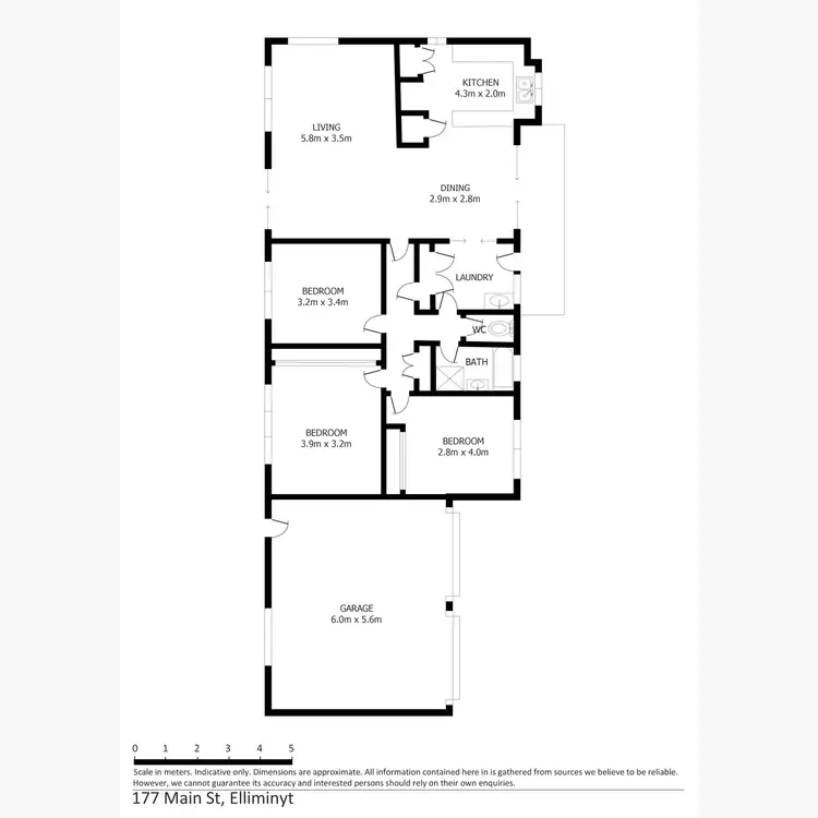 Floorplan of Homely house listing, 177 Main Street, Elliminyt VIC 3250