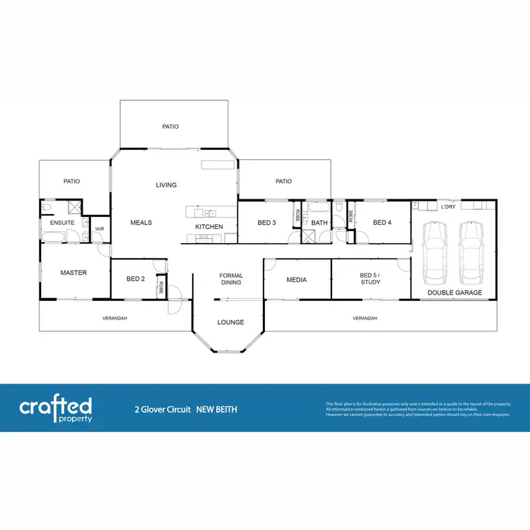 Floorplan of Homely house listing, 2 Glover Circuit, New Beith QLD 4124