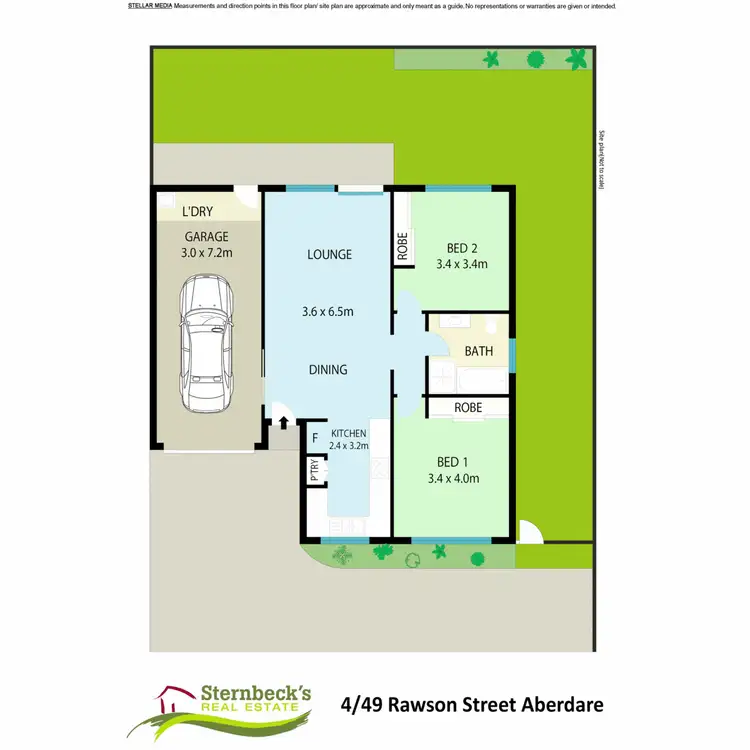 Floorplan of Homely unit listing, 4/49 Rawson Street, Aberdare NSW 2325
