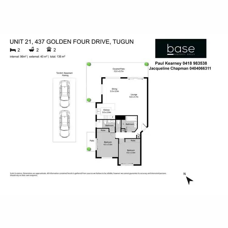 Floorplan of Homely apartment listing, 21/437 Golden Four Drive, Tugun QLD 4224