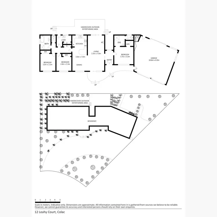 Floorplan of Homely house listing, 12 Leahy Court, Colac VIC 3250