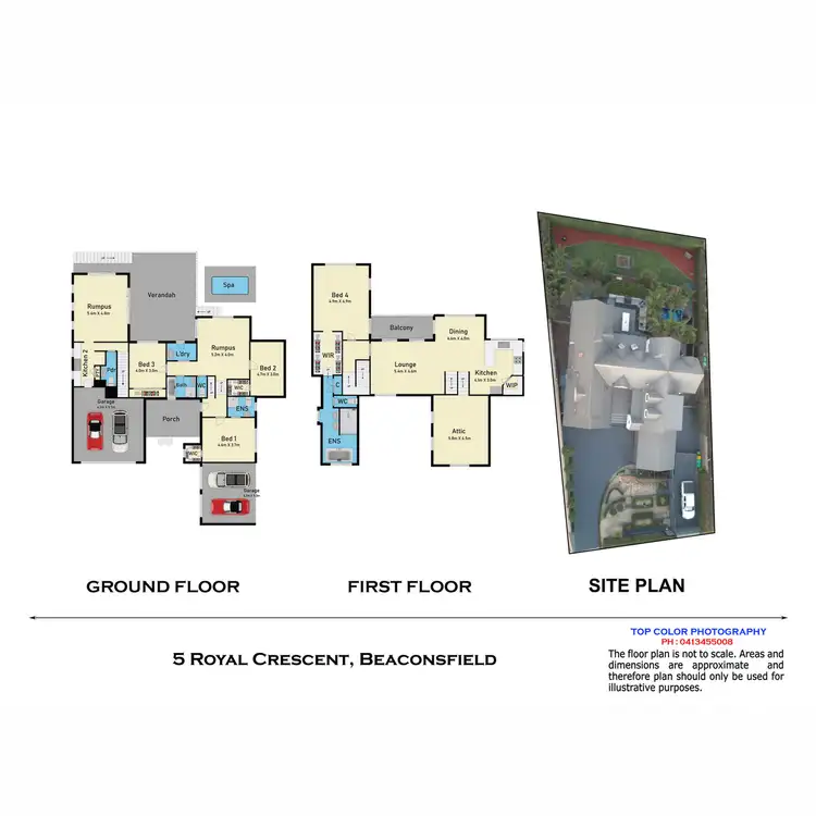 Floorplan of Homely house listing, 5 Royal Crescent, Beaconsfield VIC 3807