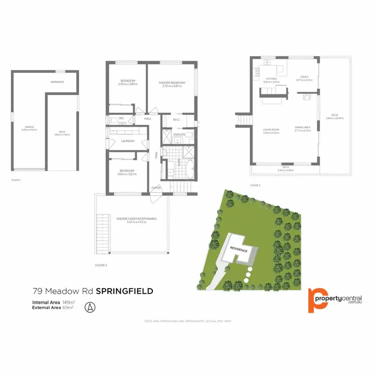 Floorplan of Homely house listing, 79 Meadow Road, Springfield NSW 2250