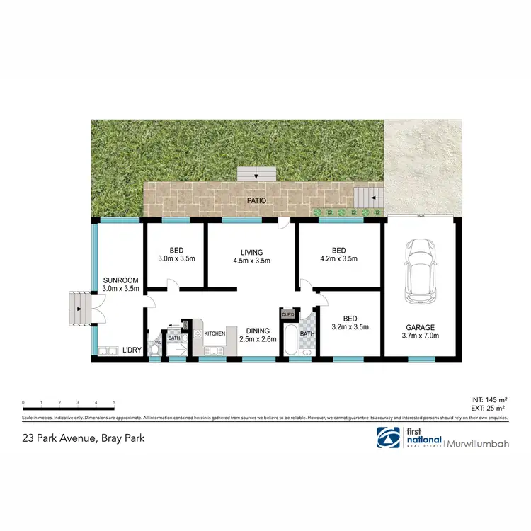 Floorplan of Homely house listing, 23 Park Avenue, Bray Park NSW 2484