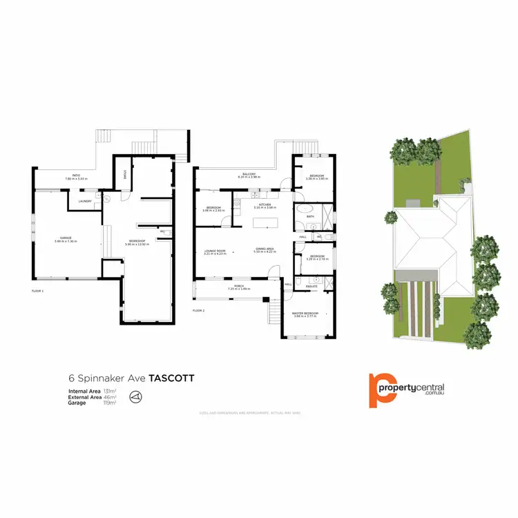 Floorplan of Homely house listing, 6 Spinnaker Avenue, Tascott NSW 2250