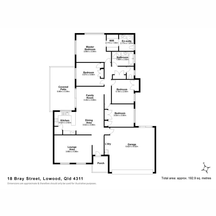 Floorplan of Homely house listing, 18 Bray Street, Lowood QLD 4311