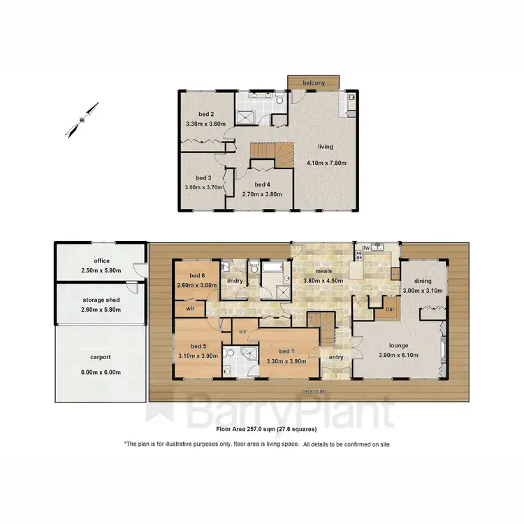 Floorplan of Homely house listing, 47 Emerald Lake Road, Emerald VIC 3782