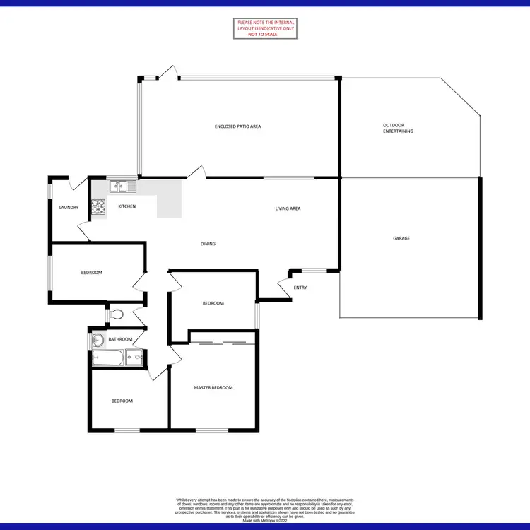Floorplan of Homely house listing, 8 Wisteria Way, Ferndale WA 6148