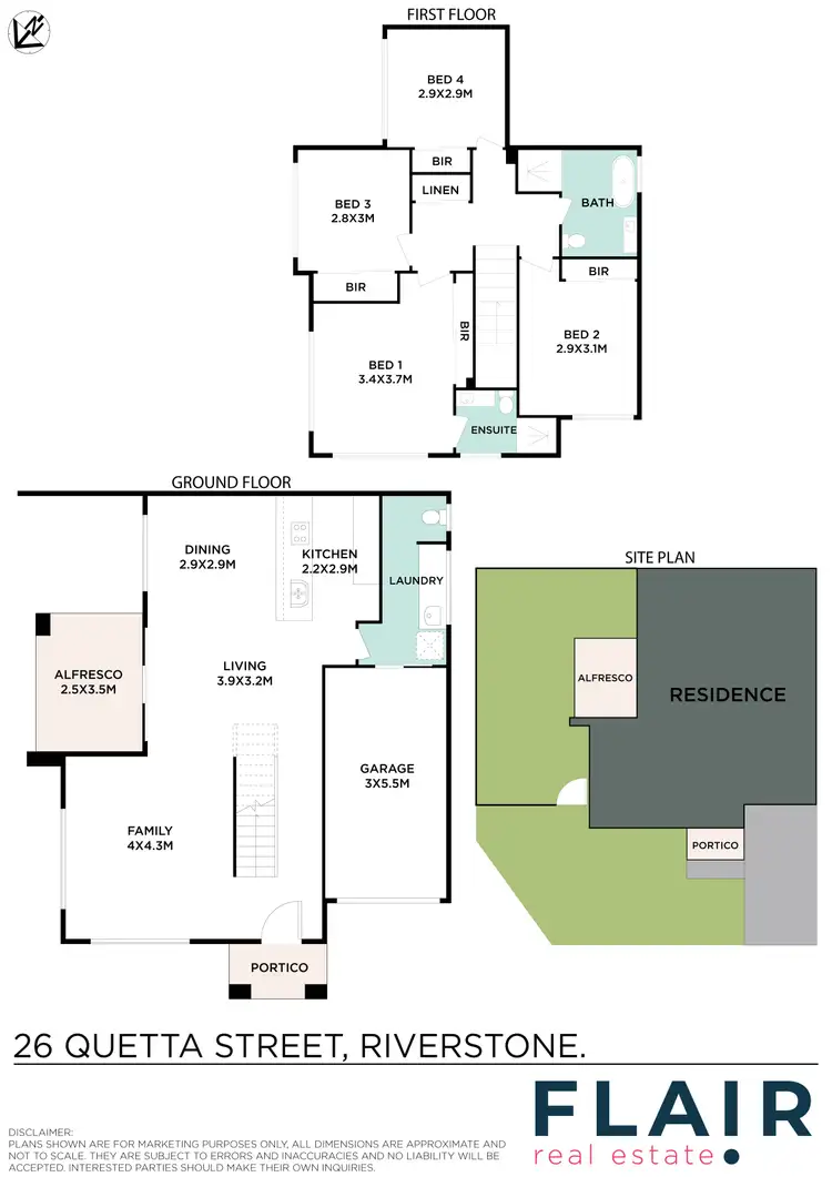 Floorplan of Homely house listing, 26 Quetta Street, Riverstone NSW 2765