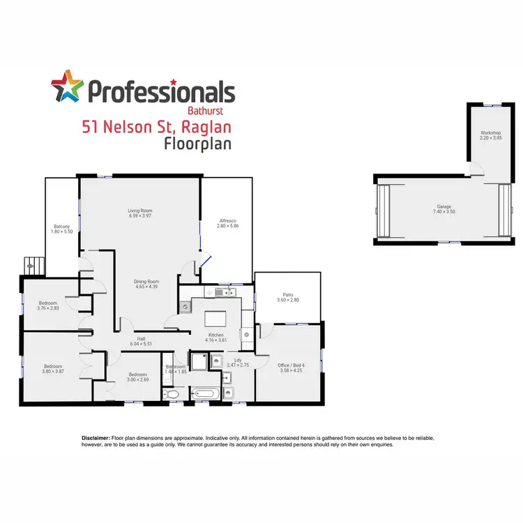 Floorplan of Homely house listing, 51 Nelson Street, Raglan NSW 2795