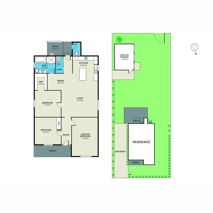 Floorplan of Homely house listing, 43 Melbourne Street, Aberdare NSW 2325