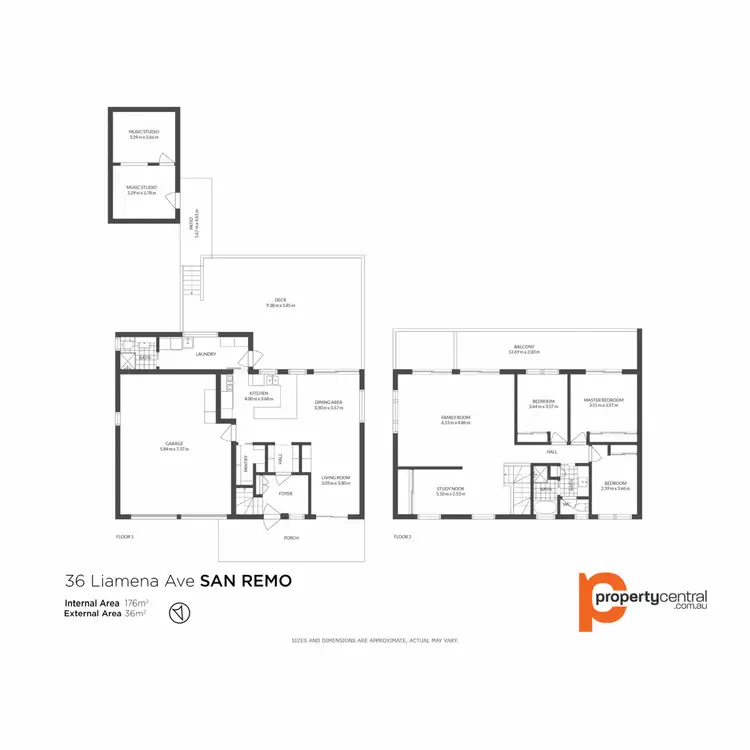 Floorplan of Homely house listing, 36 Liamena Avenue, San Remo NSW 2262