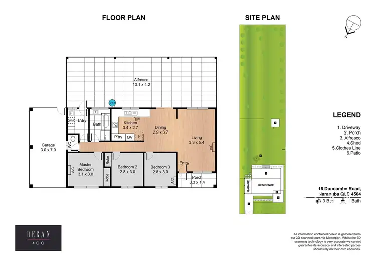 Floorplan of Homely house listing, 15 Duncombe Road, Narangba QLD 4504