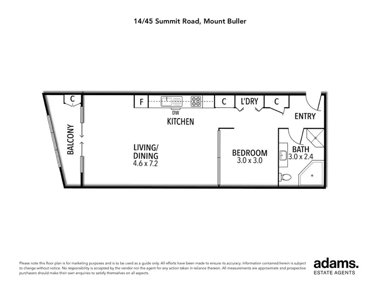 Floorplan of Homely apartment listing, 14/45 Summit Road, Mount Buller VIC 3723