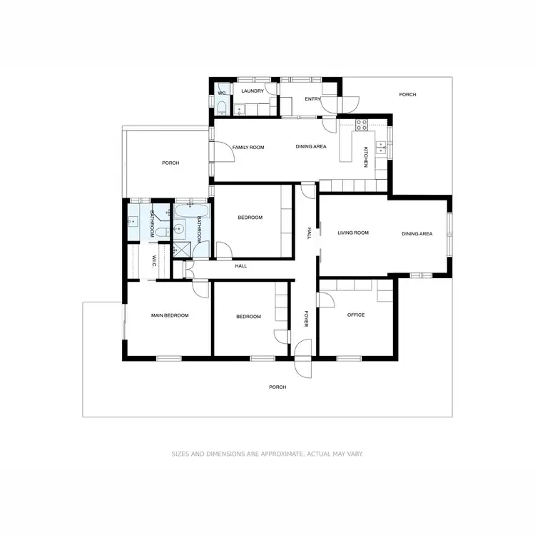 Floorplan of Homely rural property listing, 122 Ackerleys Road, Berrigan NSW 2712