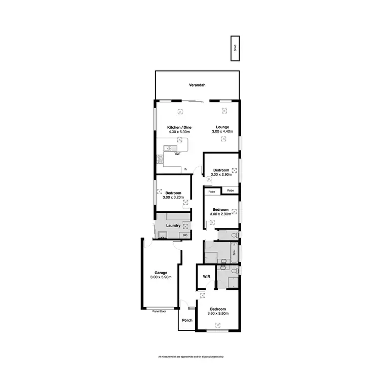 Floorplan of Homely house listing, 70 Serafino Drive, Noarlunga Downs SA 5168