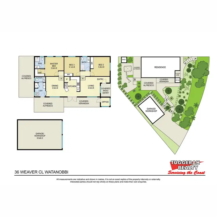 Floorplan of Homely house listing, ./contact agent Weaver Crescent, Watanobbi NSW 2259