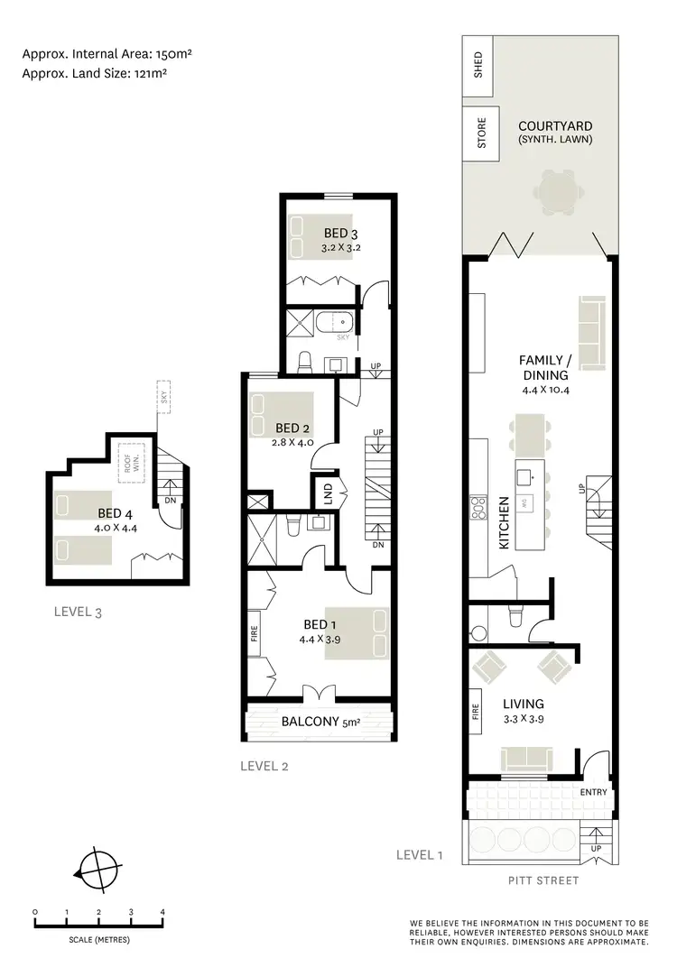 Floorplan of Homely house listing, 153 Pitt Street, Redfern NSW 2016