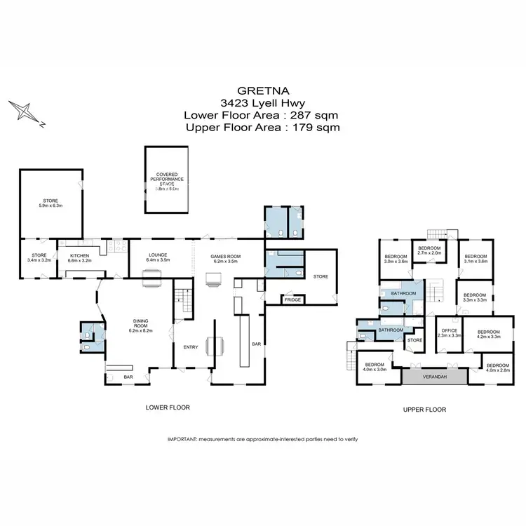 Floorplan of Homely other listing, 3423 Lyell Highway, Gretna TAS 7140