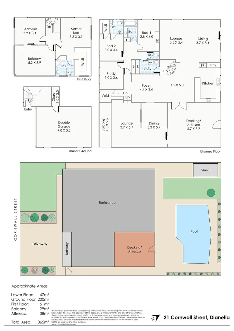 Floorplan of Homely house listing, 21 Cornwall Street, Dianella WA 6059