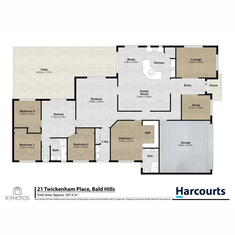 Floorplan of Homely house listing, 21 Twickenham Place, Bald Hills QLD 4036