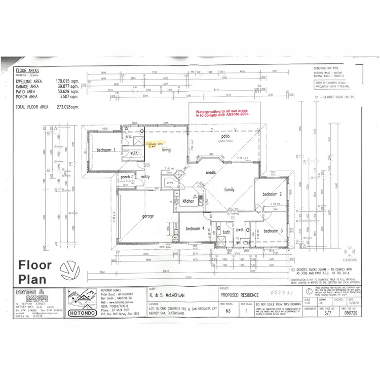 Floorplan of Homely house listing, 1 San Bromista Court, Urangan QLD 4655