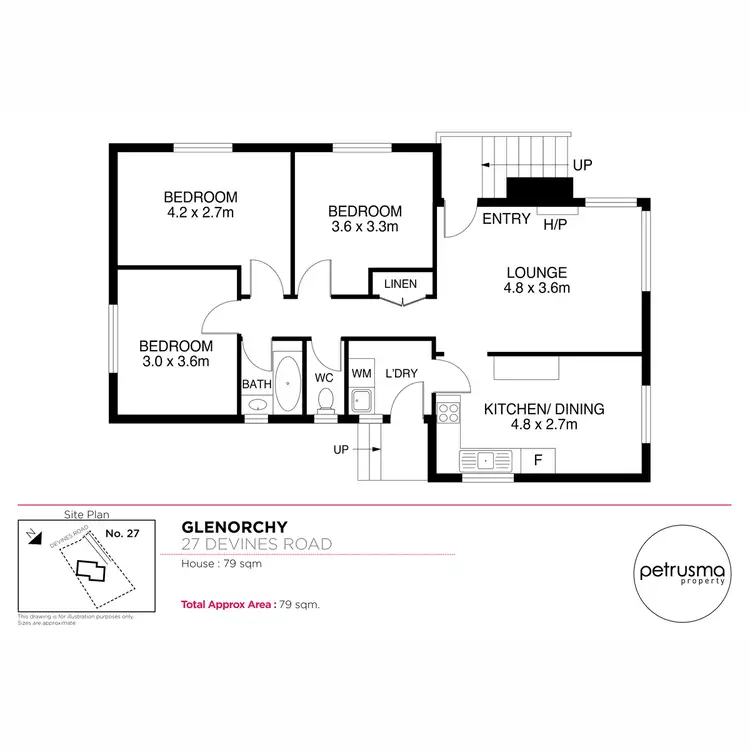 Floorplan of Homely house listing, 27 Devines Road, Glenorchy TAS 7010
