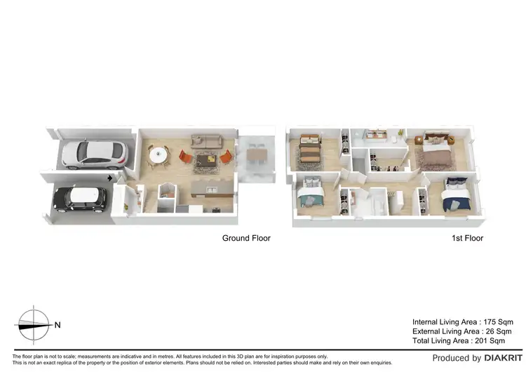 Floorplan of Homely townhouse listing, 33/48 Berkshire Place, Heathwood QLD 4110