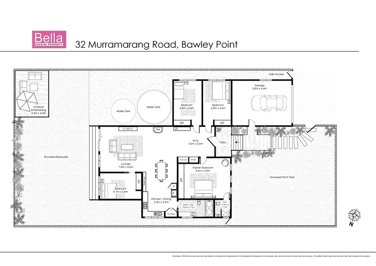 Floorplan of Homely house listing, 32 Murramarang Road, Bawley Point NSW 2539