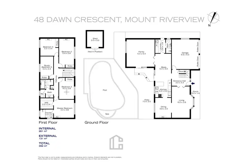 Floorplan of Homely house listing, 48 Dawn Crescent, Mount Riverview NSW 2774