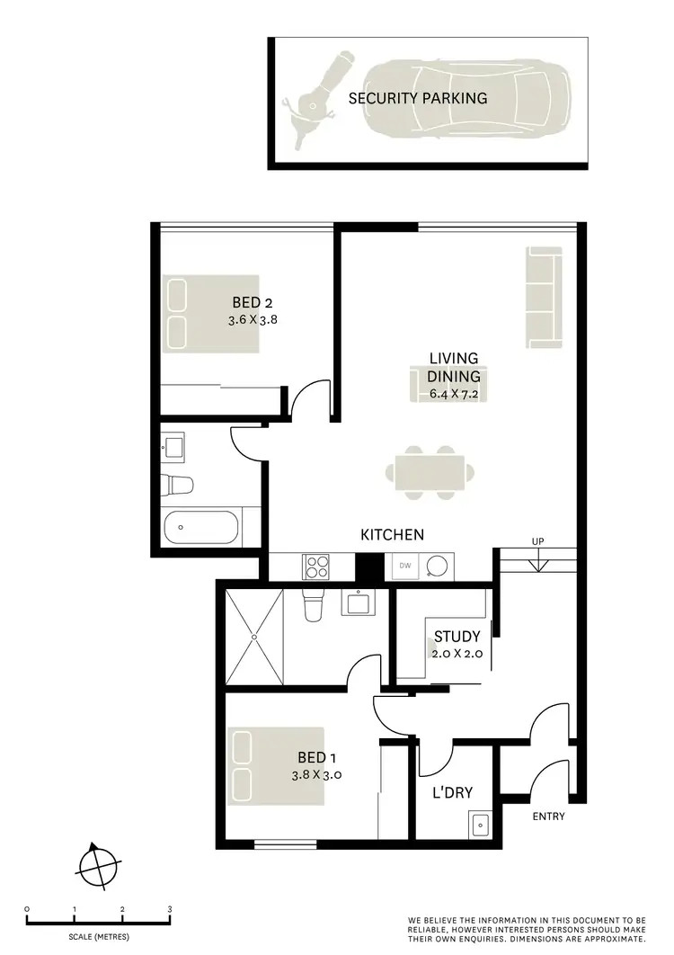 Floorplan of Homely apartment listing, 323/11-23 Gordon Street, Marrickville NSW 2204