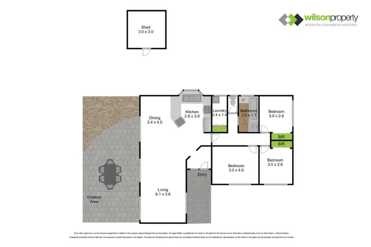 Floorplan of Homely house listing, 23 Stuart Street, Traralgon VIC 3844
