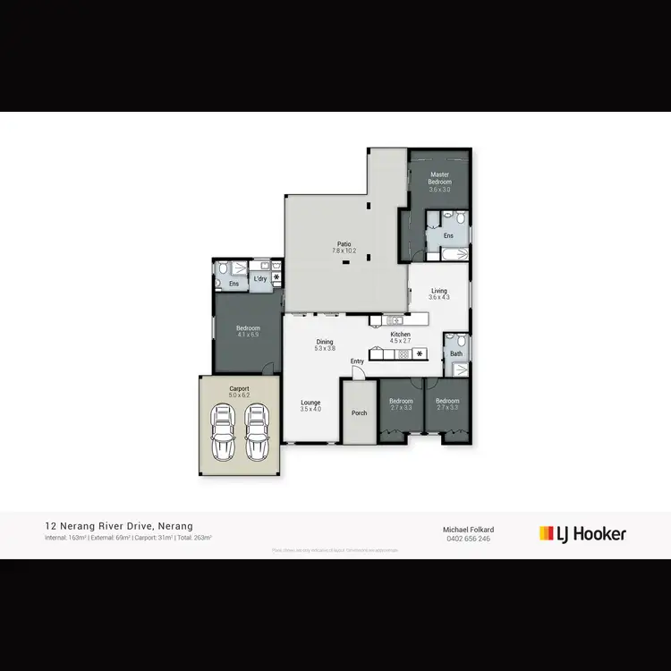 Floorplan of Homely house listing, 12 Nerang River Drive, Nerang QLD 4211