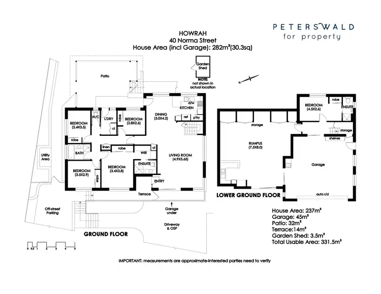 Floorplan of Homely house listing, 40 Norma Street, Howrah TAS 7018