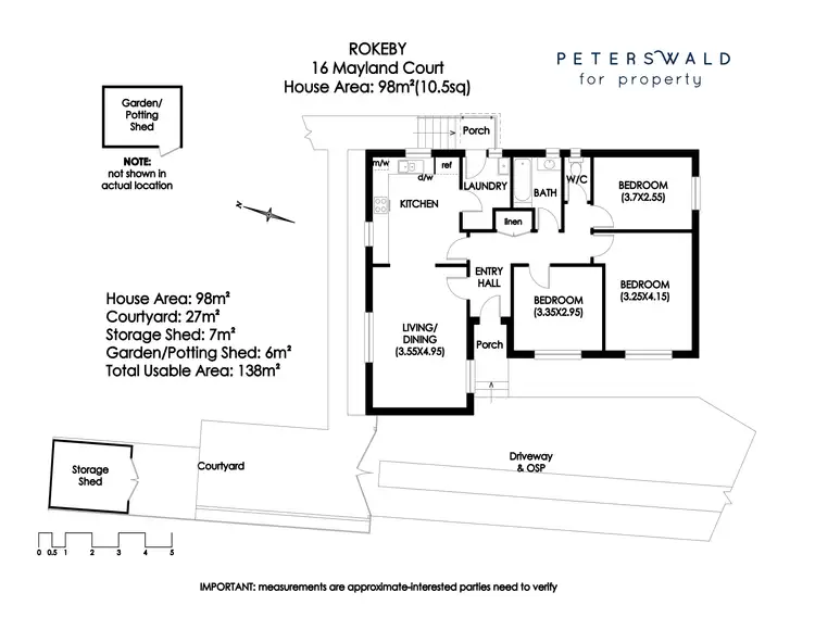 Floorplan of Homely house listing, 16 Mayland Court, Rokeby TAS 7019