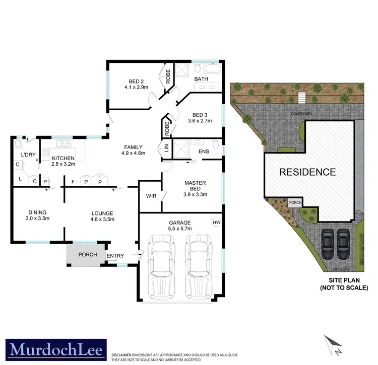 Floorplan of Homely semi-detached listing, 21B Merriwa Place, Cherrybrook NSW 2126