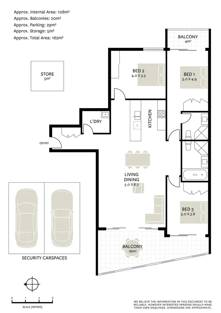 Floorplan of Homely apartment listing, 21/297-307 Victoria Road, Gladesville NSW 2111