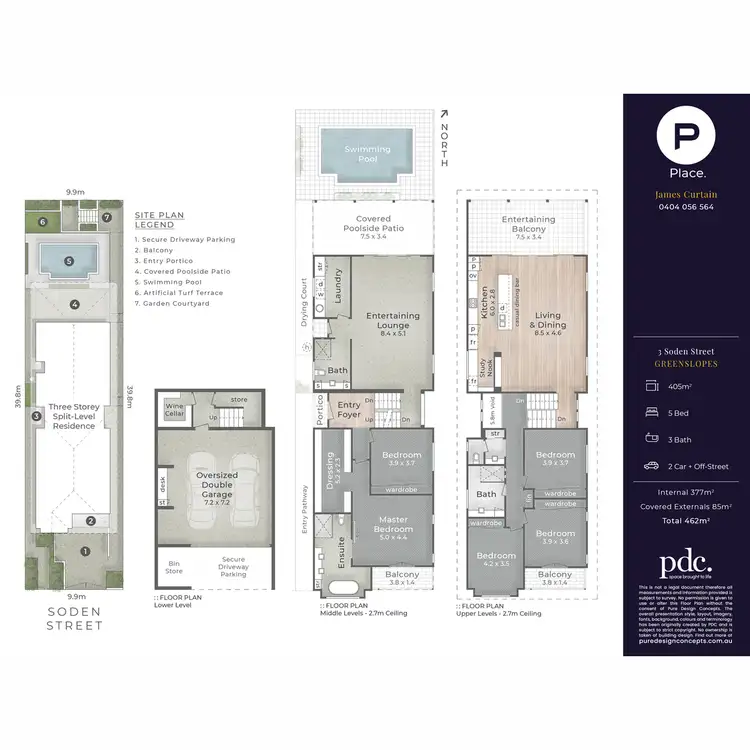 Floorplan of Homely house listing, 3 Soden Street, Greenslopes QLD 4120