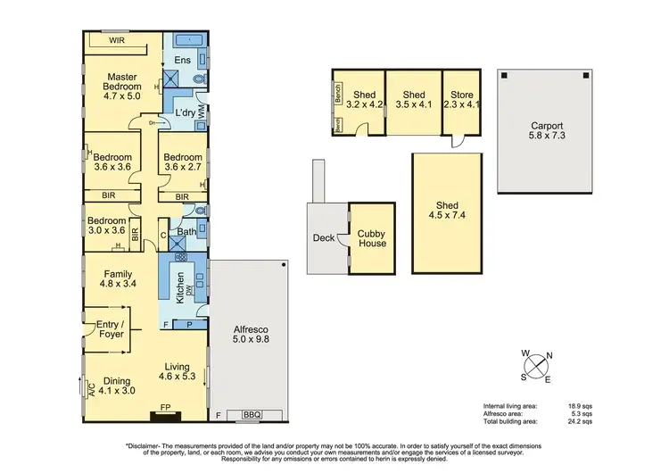 Floorplan of Homely house listing, 11 Seaview Road, Frankston South VIC 3199