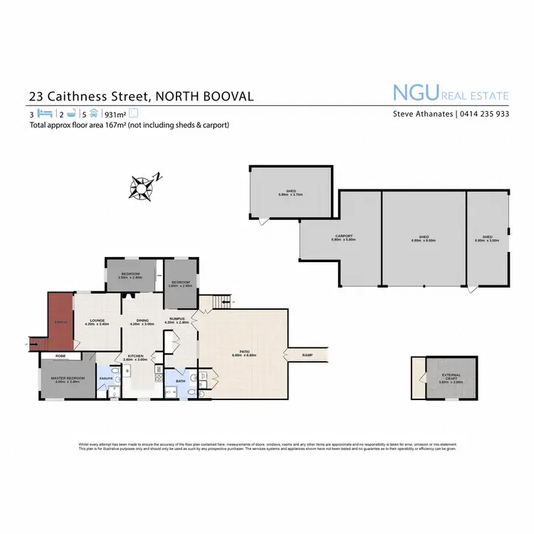 Floorplan of Homely house listing, 23 Caithness Street, North Booval QLD 4304
